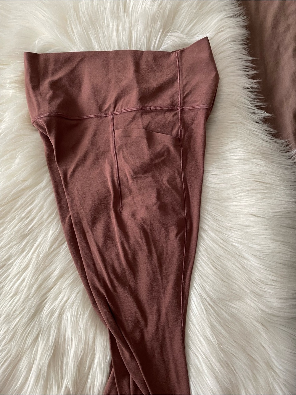 Athleta High-Waist Brown Leggings - Picture 8 of 11